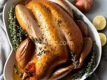 Foolproof Spatchcocked Turkey With Garlic-Thyme Butter