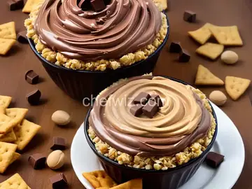 Football Chocolate Peanut Butter Dip