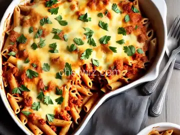 Four Cheese Baked Penne