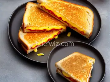 Four-Cheese Grilled Cheese Sandwich