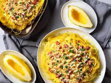 Four-Cheese Spaghetti Squash