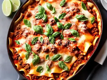 Four Meat Ragu Lasagna