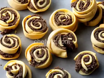 French Dip Pinwheels