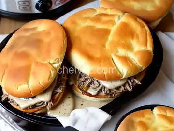 French Onion Dip Sandwiches (Slow Cooker)