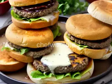 French Onion Soup Burger