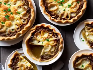 French Onion Soup Tarte Tatin Recipe