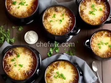 French Onion Soup with Celeriac