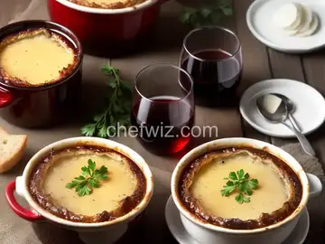 French Onion Soup with Port Wine