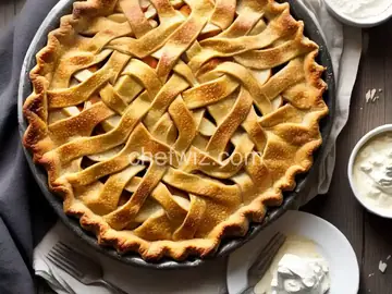 French Pear Pie