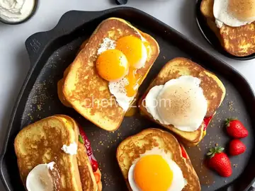 French Toast Breakfast Sandwiches
