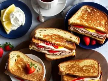 French Toast Turkey Sandwich