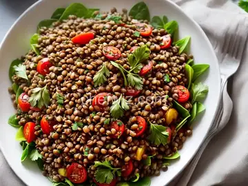 French in a Flash: Olivey French Lentil and Barley Salad Recipe
