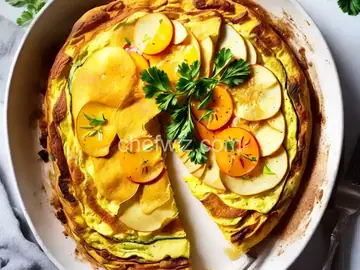 Fresh Apple Omelet