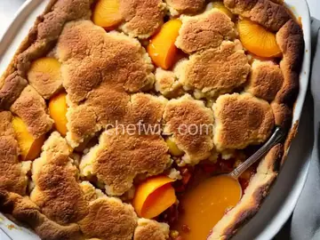Fresh Apricot Cobbler