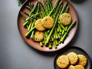 Fresh Asparagus Patties