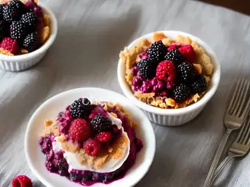 Fresh Blackberry Crisp