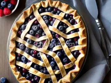 Fresh Blueberry Pie