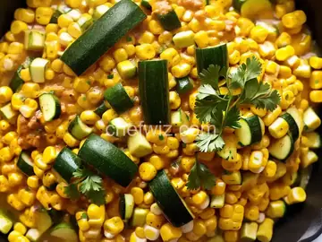Fresh Corn and Zucchini Saute