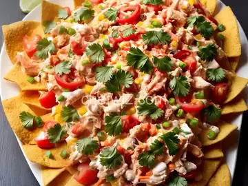 Fresh Crab Nachos