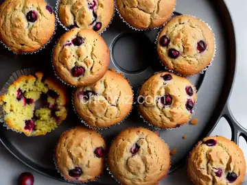 Fresh Cranberry Muffins