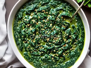 Fresh Creamed Spinach
