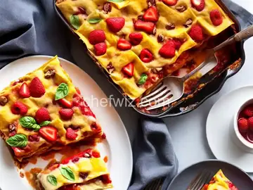 Fresh Fruit Breakfast Lasagna