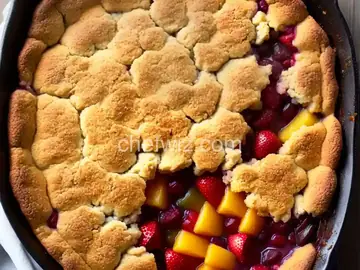 Fresh Fruit Cobbler