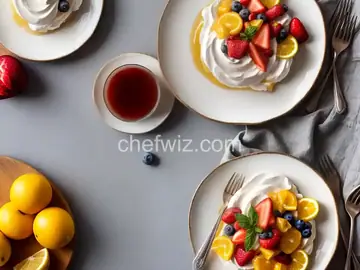Fresh Fruit with Honey Vanilla Mascarpone