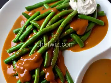Fresh Green Beans with Heaven Sauce