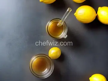 Fresh Lemon Syrup Recipe