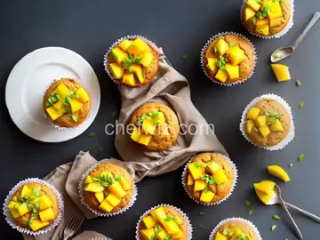 Fresh Mango Muffins