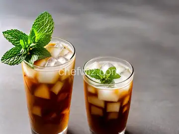 Fresh Mint Iced Coffee