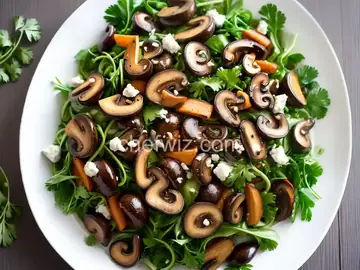 Fresh Mushroom and Parsley Salad