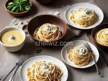Fresh Pasta with Parmesan Butter Sauce