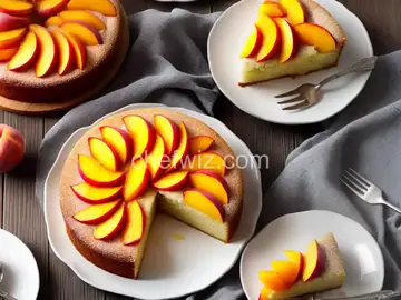 Fresh Peach Cake