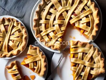 Fresh Peach Pie I