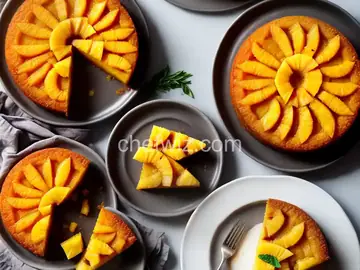 Fresh Pineapple Upside-Down Cake