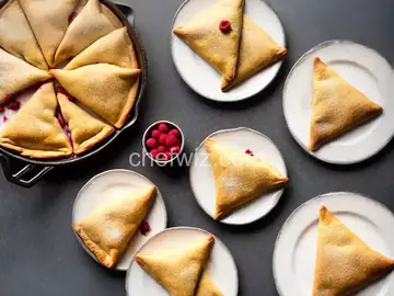 Fresh Raspberry Turnovers