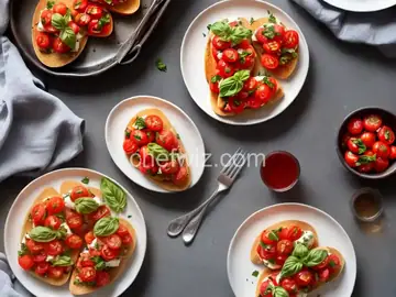 Fresh Summer Tomato Bruschetta Recipe