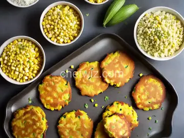 Fresh Sweet Corn Fritters
