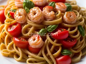 Fresh Tomato Shrimp Pasta