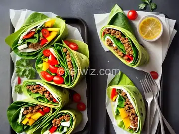 Fresh Veggie Wraps
