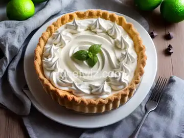 Fresh and Creamy Lime Pie Recipe