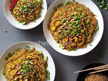 Fried Bee Hoon (Singapore Noodles) Recipe