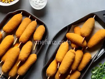 Fried Chicken Corn Dogs