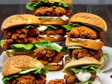 Fried Chicken Sandwiches