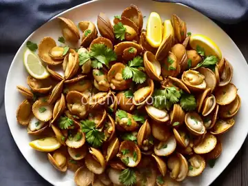 Fried Clams with Tartar and Cocktail Sauces