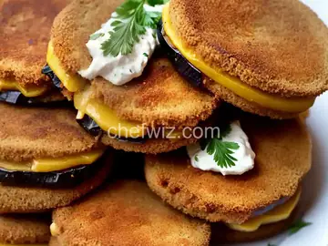 Fried Eggplant Sandwiches