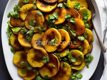 Fried Green Plantains (Tostones De Platano Verde)