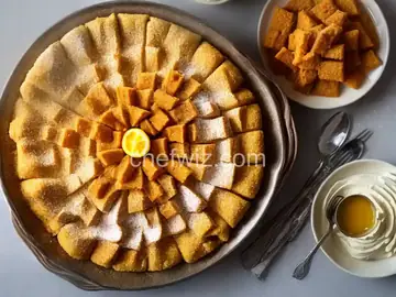 Fried Katayef (Egyptian Dessert)